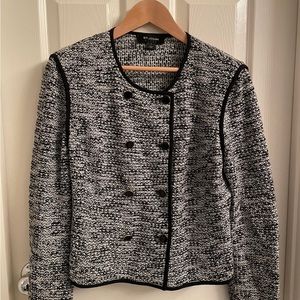 St John double breasted wool cardigan jacket women’s size 10